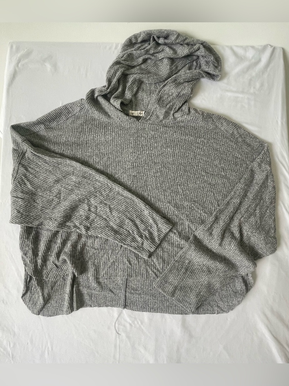 Heart & Hips Large Gray Hoodie Size Large. Back Slightly Longer. Very Soft